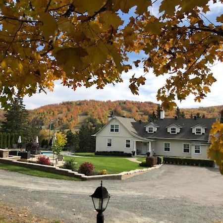 Auberge Sous L'Edredon B&B Saint-Sauveur-des-Monts Esterno foto